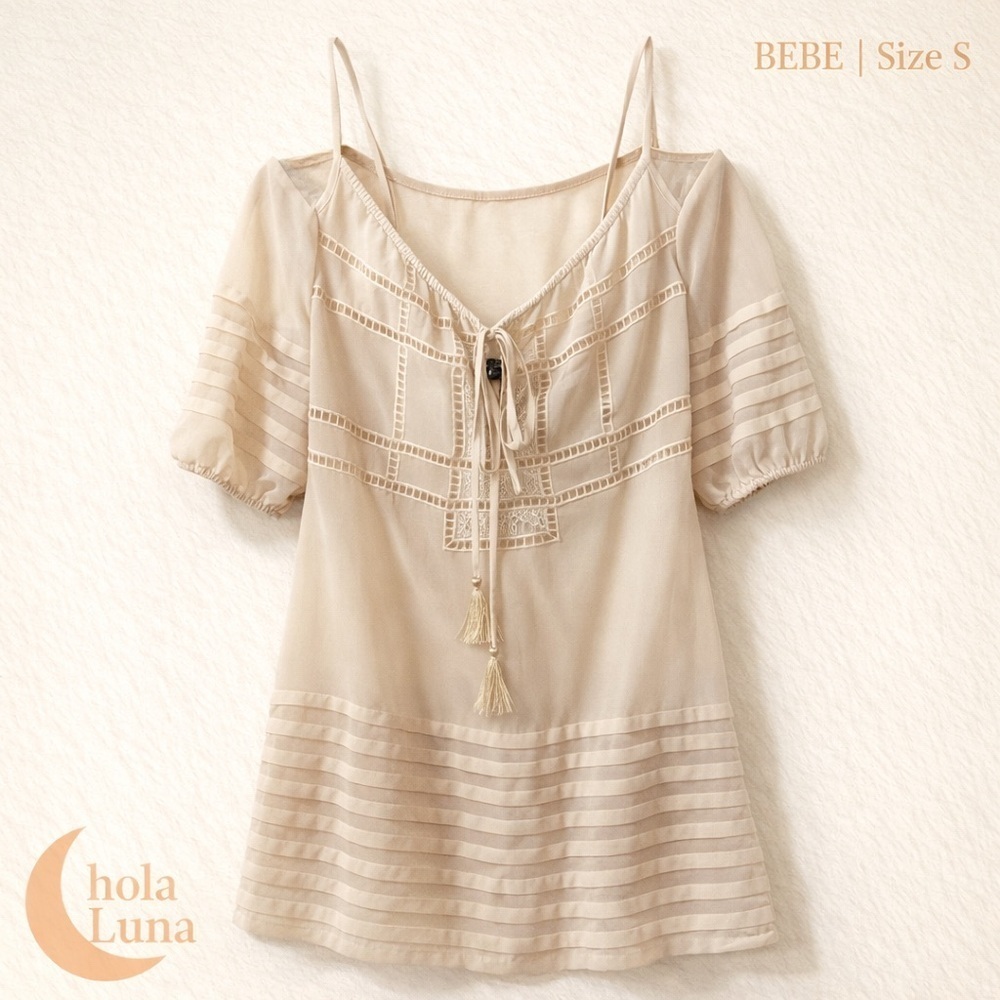BEBE BOHO DRESS